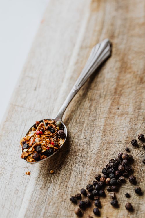 Spice Blends - colorful Indian spice masala blend