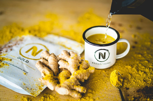 Pure Ginger Powder - golden ginger powder